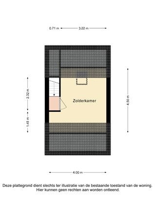 Plattegrond - Ceintuurstraat 50, 6372 HG Landgraaf - Ceintuurstraat 50 Landgraaf - Zolder 2D.jpg